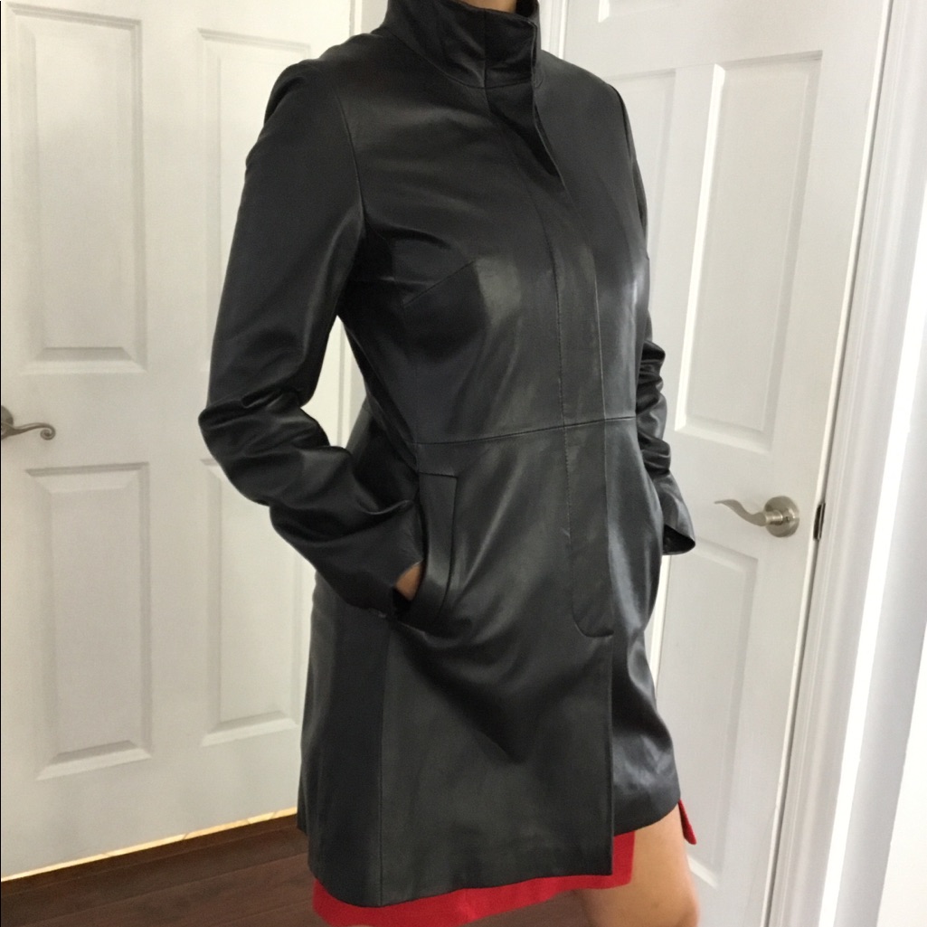 Super Soft Genuine Leather Jacketlong